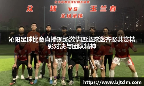 沁阳足球比赛直播现场激情四溢球迷齐聚共赏精彩对决与团队精神